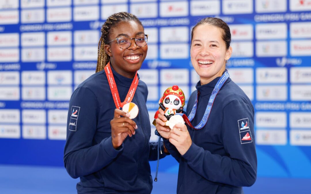 Malina double médaillée à Chengdu